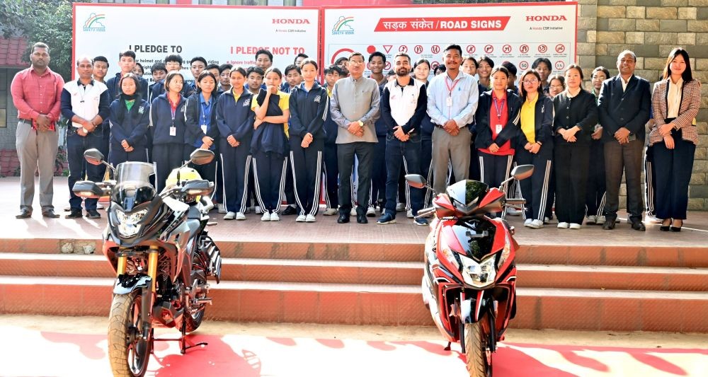 A Road Safety Awareness programme was hosted at Livingstone Foundation International by Honda Motorcycles & Scooter India Pvt. Ltd. On December 4.